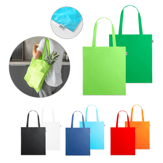 MAPUTO - Shopper in 190T poliestere riciclato (100% rPET) - Cod. 92929
