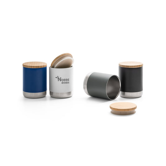 NORRE TUMBLER - Bicchiere con Isolamento Sottovuoto Acciaio Inox 370mL - Cod. 94661