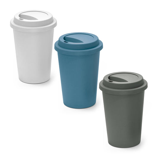 JIFAR 450 - Bicchiere da Viaggio con Coperchio 450mL - Cod. 01-00043