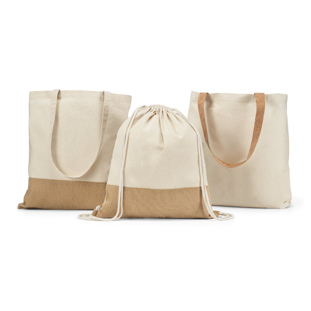 SABLON - Zaino a Sacca in Cotone 100% (160 g/m²) - Cod. 92919