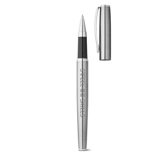 ELLA - Set di Penna Roller e Penna a Sfera con Corpo in Acciaio Inossidabile (53% rSS) - Cod. 91781