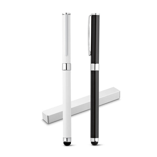 TOUCH - Penna Roller in Acciaio Inox Brillante con Punta Touch - Cod. 51437