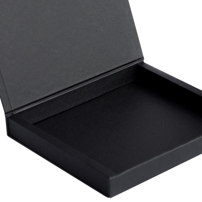 10x10x2,5cm - Scatola Premium Rivestita in Carta Liscia Bianca o Colorata