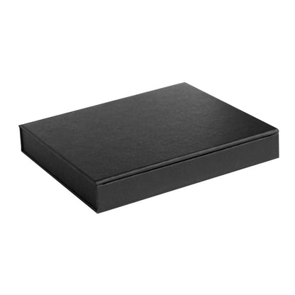 10x10x2,5cm - Scatola Premium Rivestita in Carta Liscia Bianca o Colorata