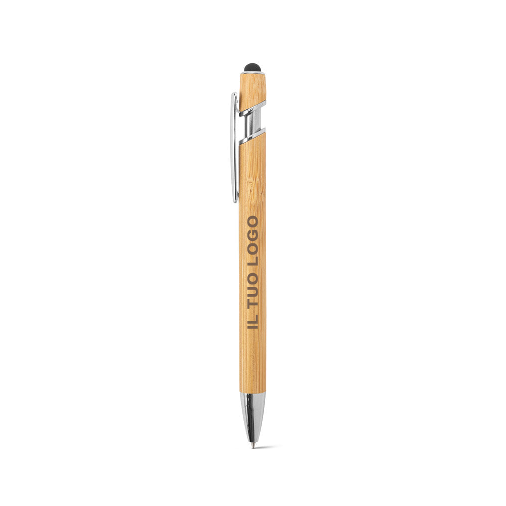 CABUL BAMBOO - Penna in Alluminio e Punta Tattile - Cod. 05-00052