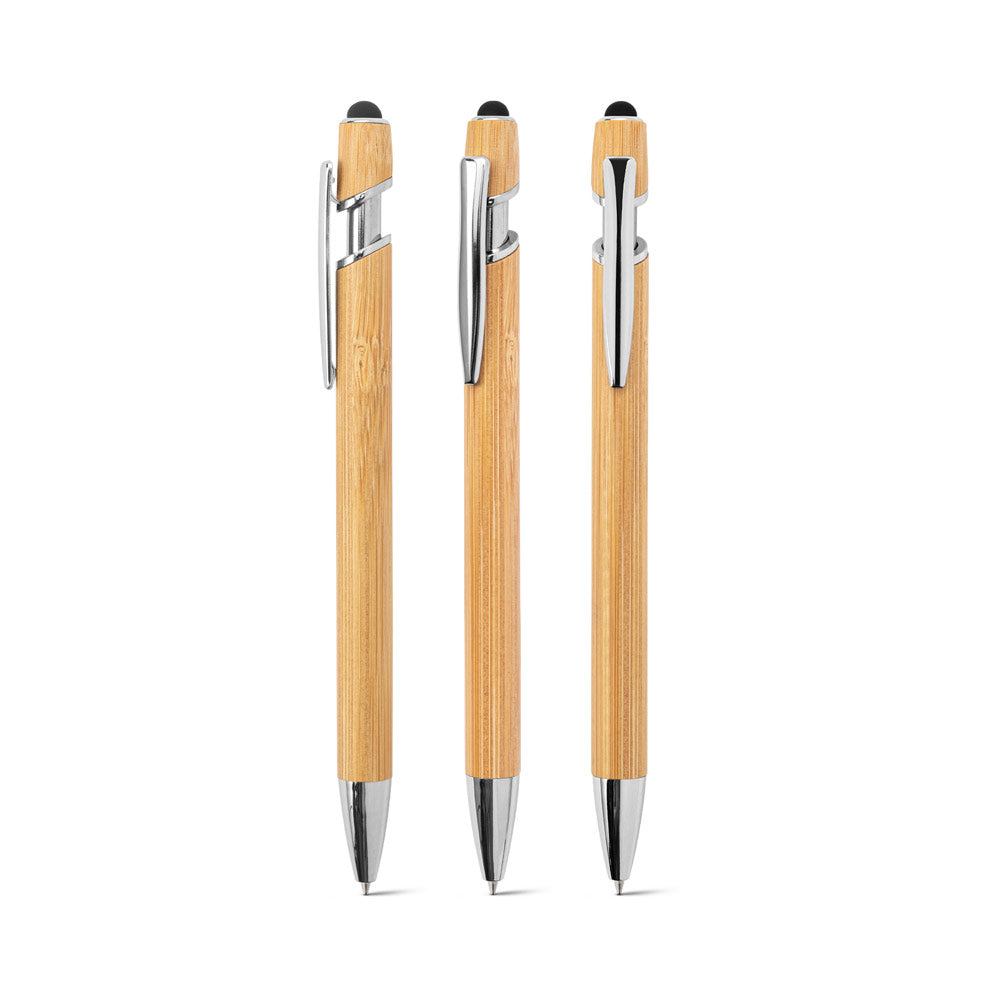 CABUL BAMBOO - Penna in Alluminio e Punta Tattile - Cod. 05-00052