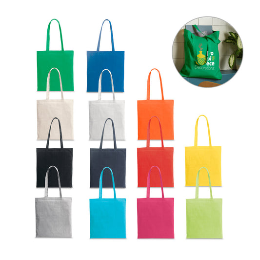 CAIRO - Borsa in cotone riciclato (70%) e poliestere (30% rPET) (180 g/m²) - Cod. 92084