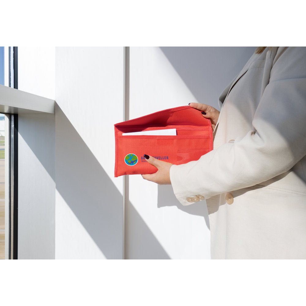 AIRLINE. Borsa portadocumenti da viaggio 600D - Cod. 92132