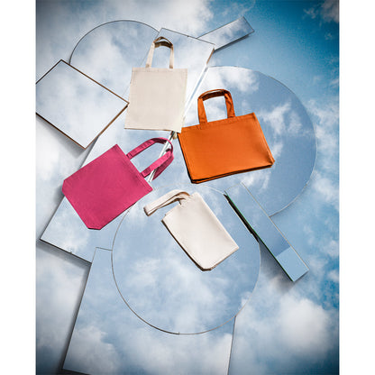 MERIDA - Borsa (220 g/m²) in cotone (50%), cotone riciclato (30%) e poliestere (20% rPET) - Cod. 92326