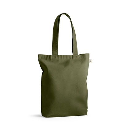 MERIDA - Borsa (220 g/m²) in cotone (50%), cotone riciclato (30%) e poliestere (20% rPET) - Cod. 92326