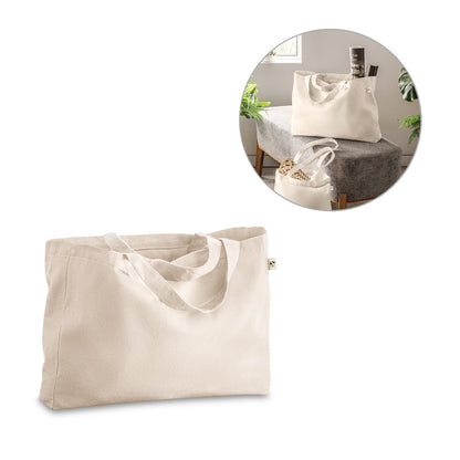 PARMA - Borsa in cotone (50%), cotone riciclato (30%) e poliestere (20% rPET) (280 g/m²) - Cod. 92330