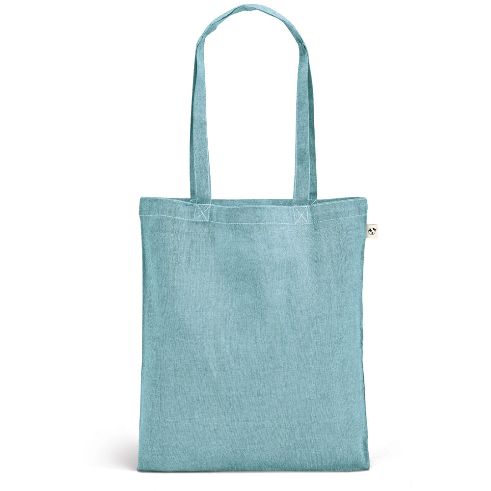 RYNEK - Borsa con cotone riciclato (70%), poliestere (30% rPET) (140 g/m²) - Cod. 92920