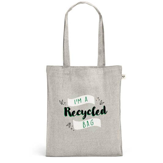 RYNEK - Borsa con cotone riciclato (70%), poliestere (30% rPET) (140 g/m²) - Cod. 92920