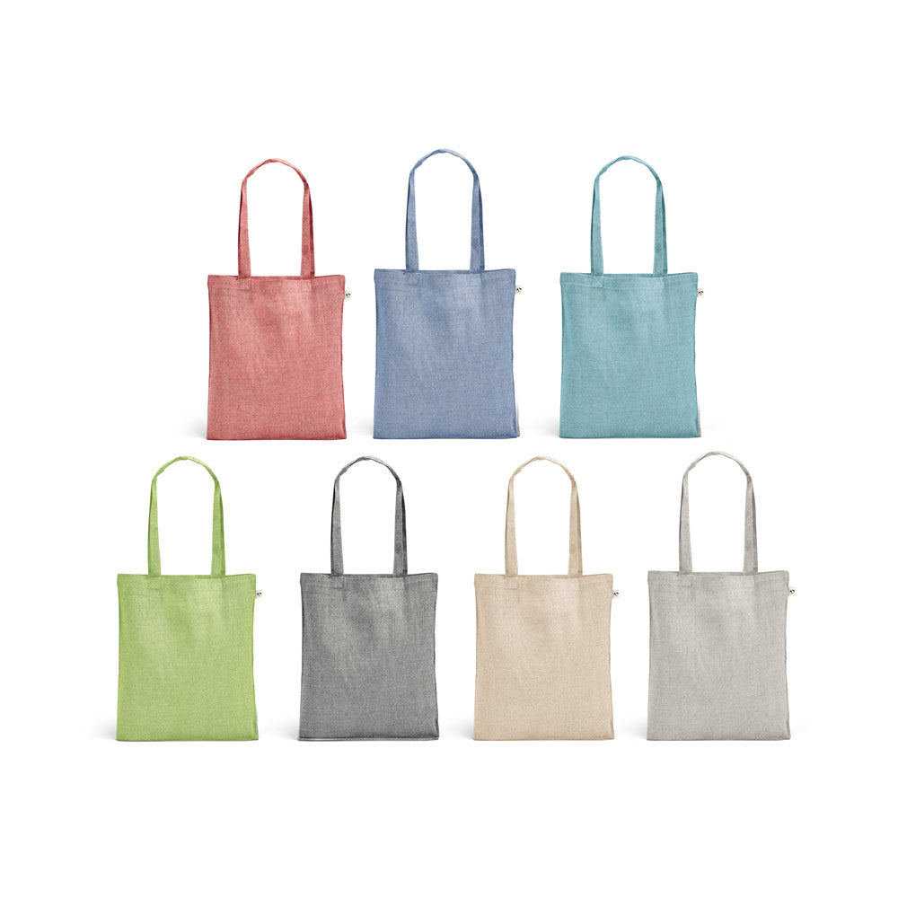 RYNEK - Borsa con cotone riciclato (70%), poliestere (30% rPET) (140 g/m²) - Cod. 92920