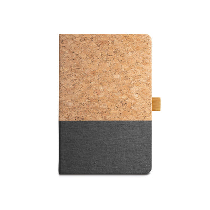 KAUFMAN - Quaderno A5 in Sughero e Lino con Pagine a Righe - Cod. 06-00004