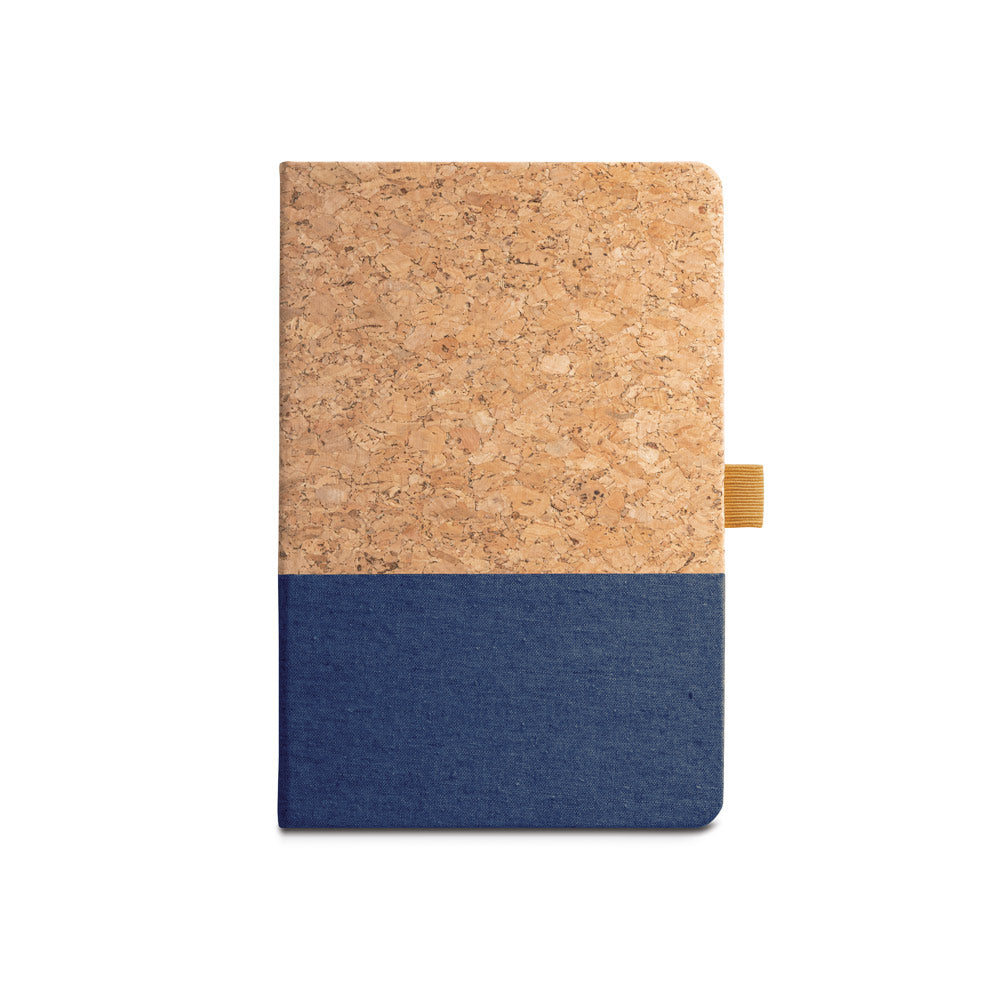 KAUFMAN - Quaderno A5 in Sughero e Lino con Pagine a Righe - Cod. 06-00004