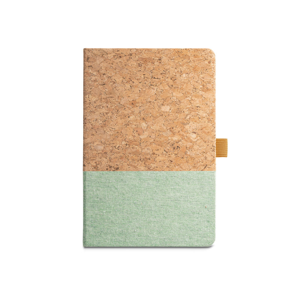 KAUFMAN - Quaderno A5 in Sughero e Lino con Pagine a Righe - Cod. 06-00004