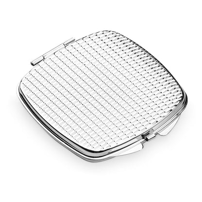 SHIMMER - Doppio specchio da borsetta in metallo - Cod. 94860