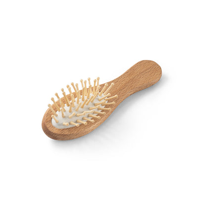 DERN - Spazzola per capelli in legno con denti in bambù - Cod. 95055