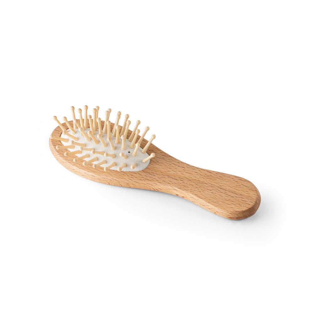 DERN - Spazzola per capelli in legno con denti in bambù - Cod. 95055