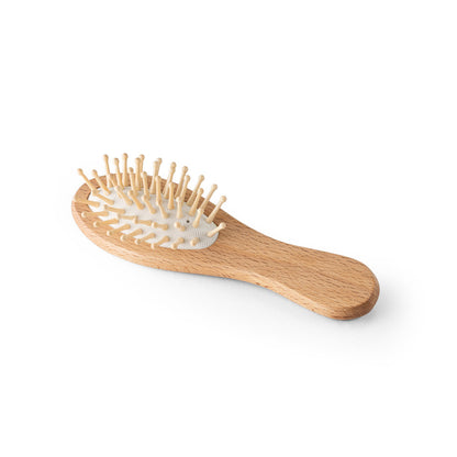 DERN - Spazzola per capelli in legno con denti in bambù - Cod. 95055