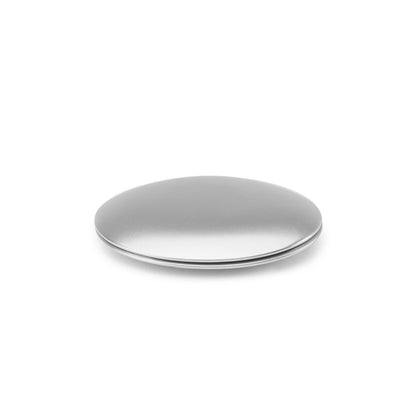 KAYLA - Specchio rotondo bifacciale in alluminio con chiusura magnetica - Cod. 95097