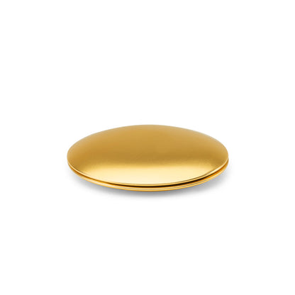 KAYLA - Specchio rotondo bifacciale in alluminio con chiusura magnetica - Cod. 95097