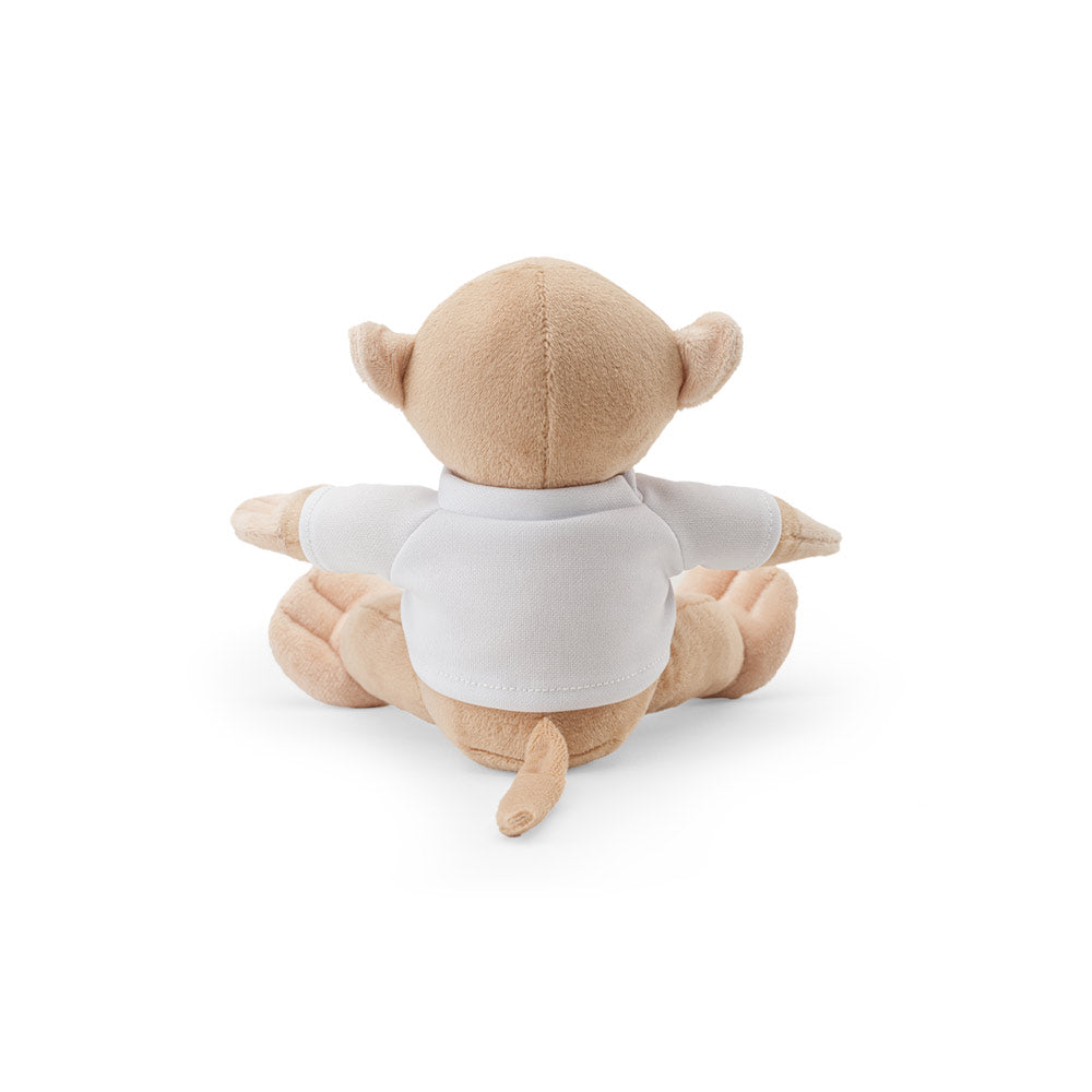 MONKY - Peluche a forma di scimmia con maglietta - Cod. 98159