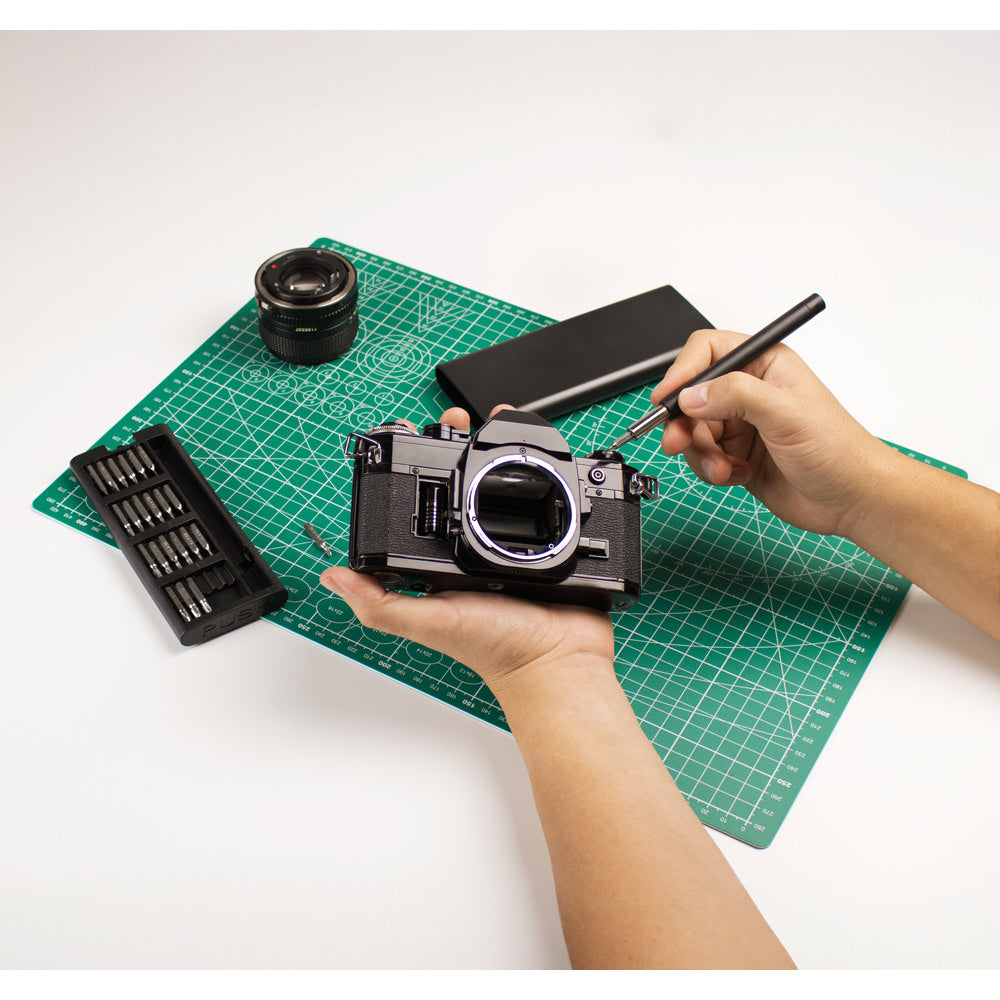 ATOM - Set di cacciaviti con diverse punte magnetiche in acciaio al carbonio - Cod. 98167