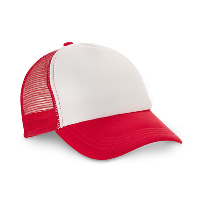NICOLA - Cappellino in poliestere e rete (150 g/m²) - Cod. 99426