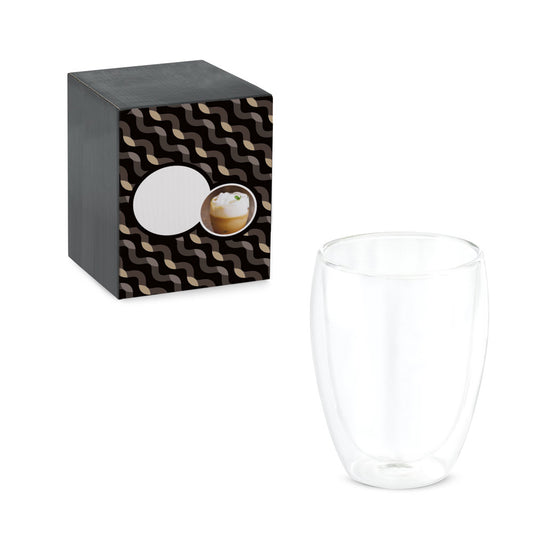 MACHIATO CUP - Bicchiere in Vetro Borosilicato9 350mL - Cod. 94280