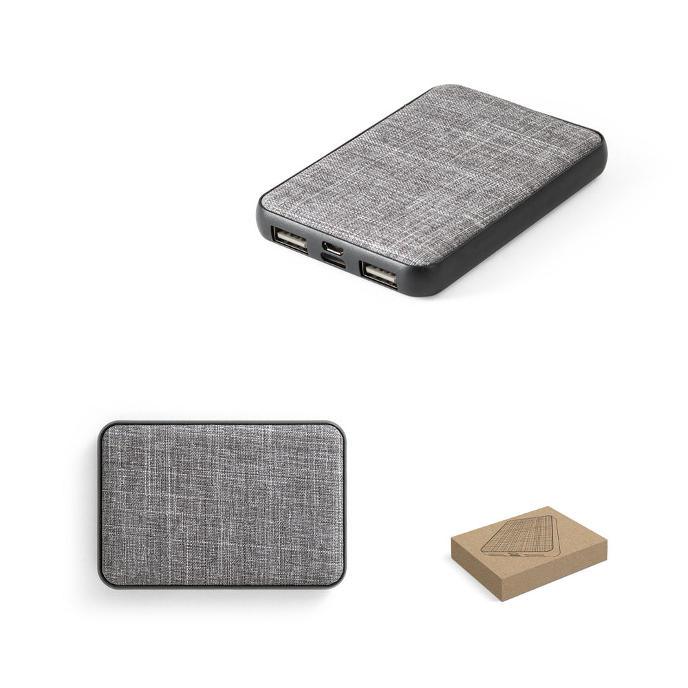 RENEWAL BATTERY - Banca di Alimentazione 5.000 mAh in PET Riciclato (100% rPET) - Cod. 97094