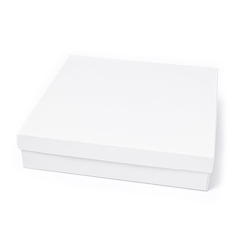 Scatola in Cartoncino con 25 Scomparti – 18,7 × 18,7 × 4 cm - Pacco da 10 pezzi