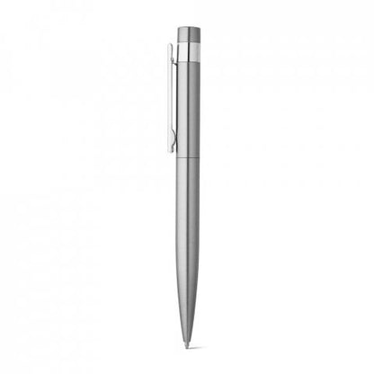 ALEXA - Penna in Acciaio Inossidabile (53% rSS) a Rotazione e Confezione a Sughero - Cod. 91779
