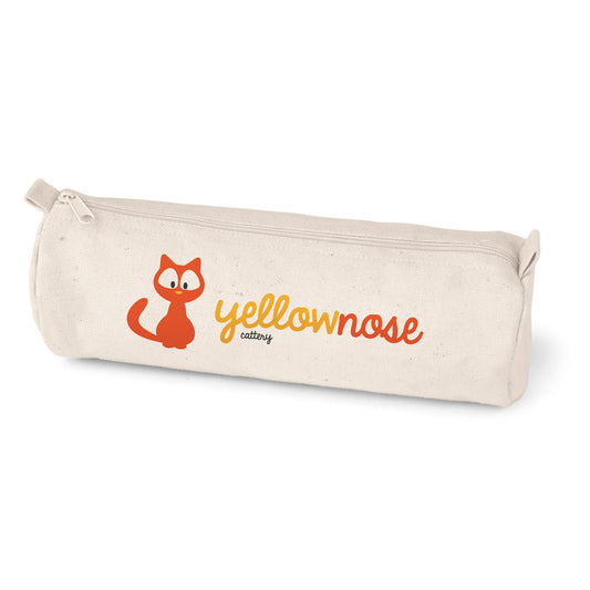 SCHOOLI - Astuccio Ecologico in 100% Tela di Cotone Spesso con Cerniera - Cod. 93607