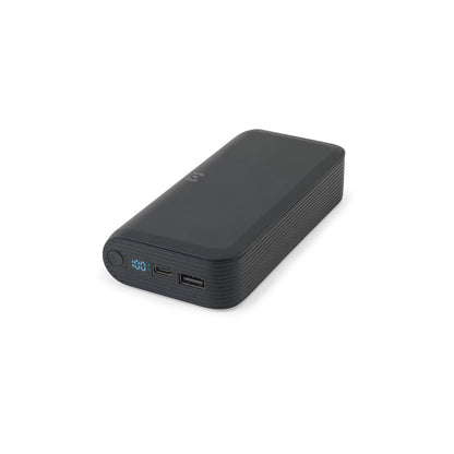 BECKER 20 - Power Bank da 20.000 mAh con Caricatore Wireless Superveloce da 15W - Cod. 97144