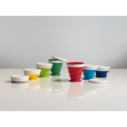 ASTRADA - Bicchiere da Viaggio Pieghevole in Silicone 250mL - Cod. 94762