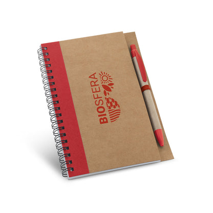 ASIMOV - Blocco Note B6 Pagine Lisce e Penna in Carta - Cod. 93715