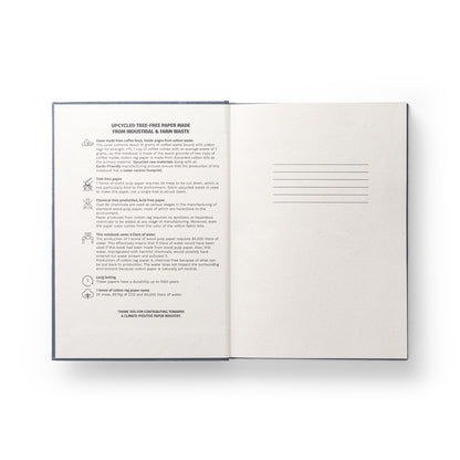 COFFEEPAD RIGID - Quaderno A5 Copertina Rigida Attraverso Gli Scarti Della Buccia di Caffé (65%) - Cod. 93295