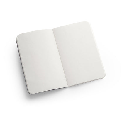 COFFEEPAD SOFT - Block Note A6 Copertina Flessibile Attraverso Gli Scarti Della Buccia di Caffé (65%) - Cod. 93292
