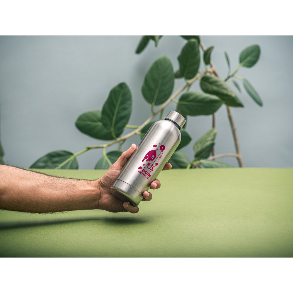ODIN METTALIC - Borraccia Termica in Acciaio Inox 550mL - Cod. 94288