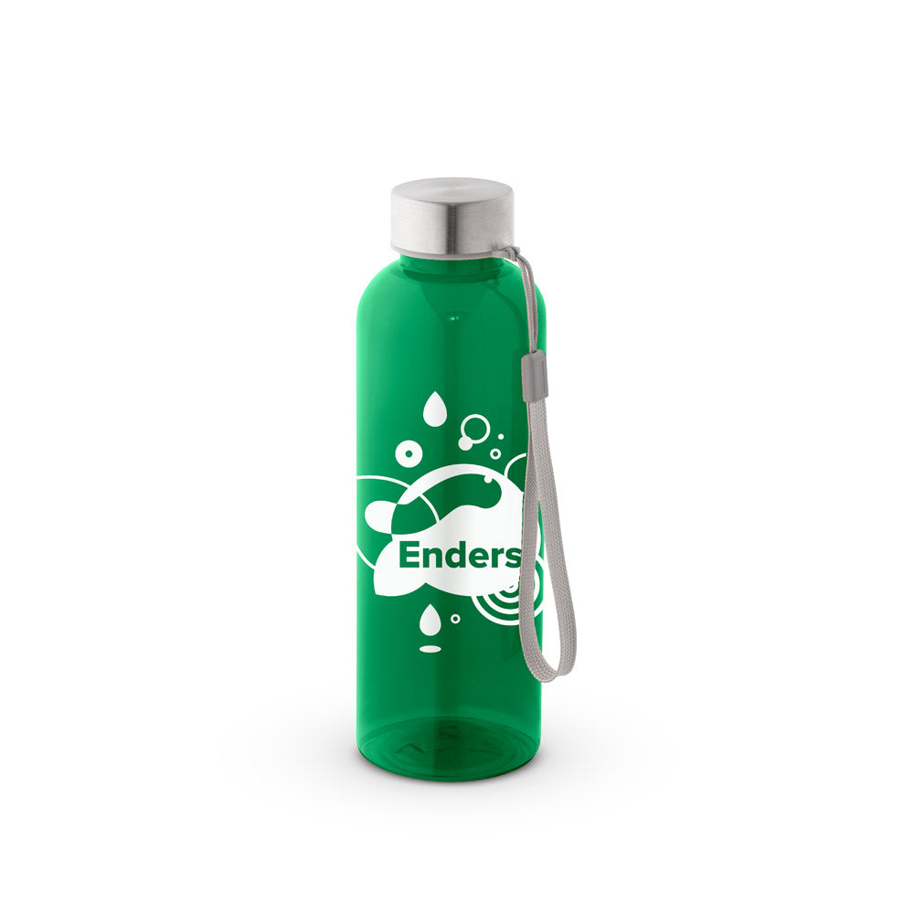 ENDERS M - Borraccia 600mL PET Riciclato Trasparente - Cod. 54326