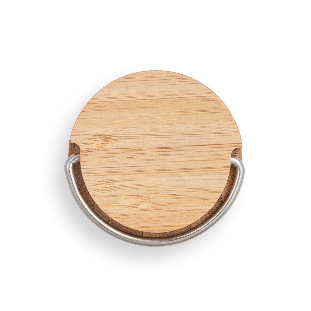 SOW - Borraccia Termica in Bambù e Acciaio Inox 440 mL - Cod. 94239