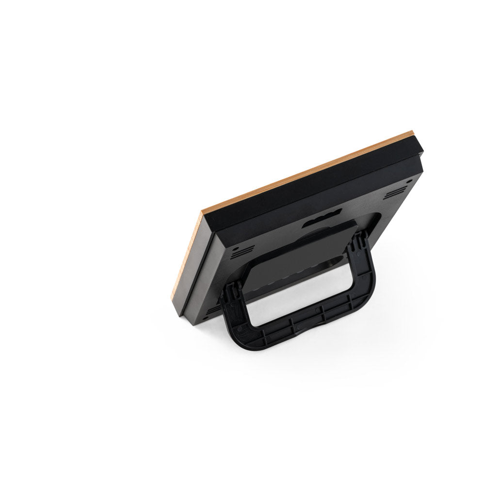 BROMLEY - Stazione Meteo da Tavolo con Schermo LCD in ABS e Bambù - Cod. 97099