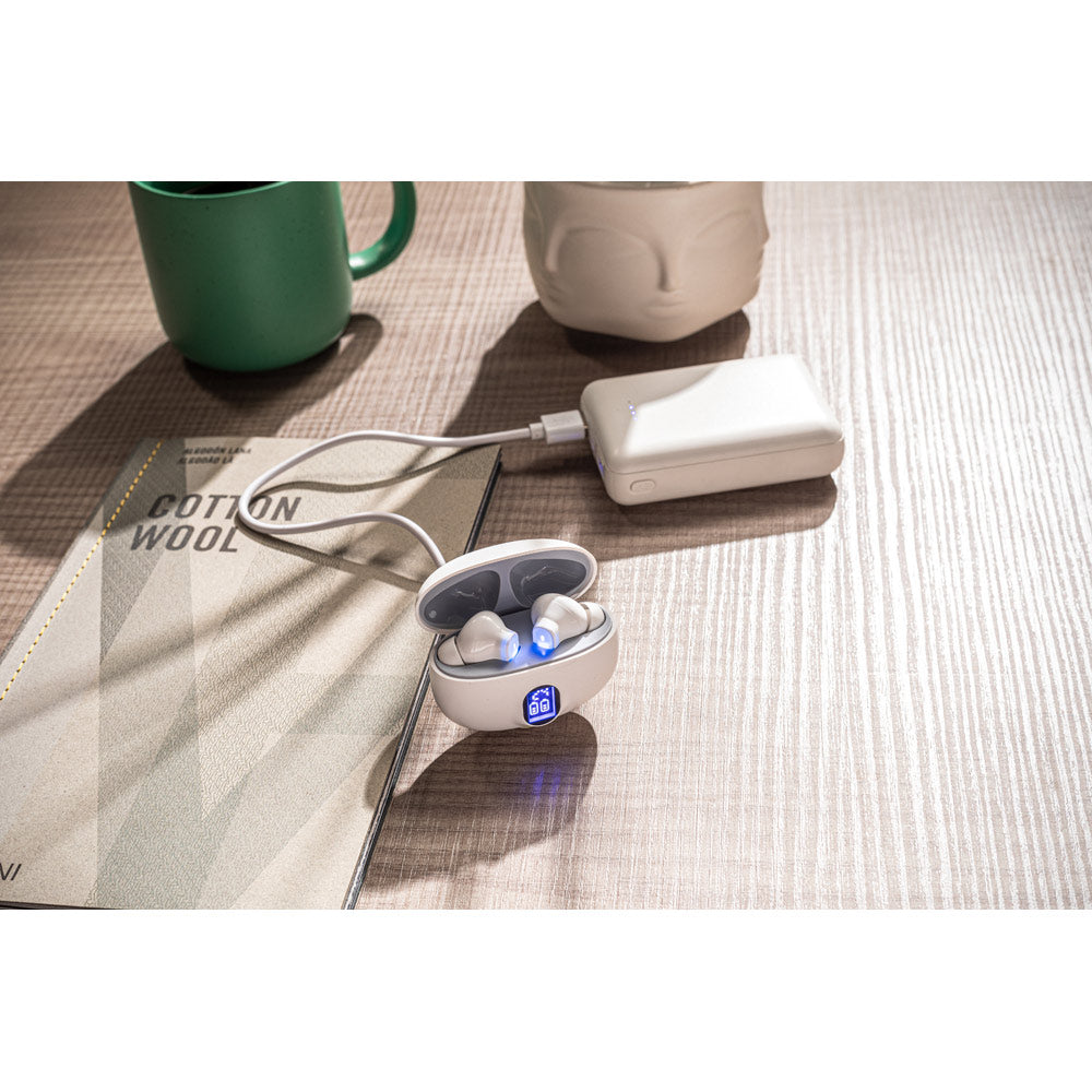 CAETANO - Auricolari Wireless con 4 Ore di Autonomia in ABS - Cod. 97188