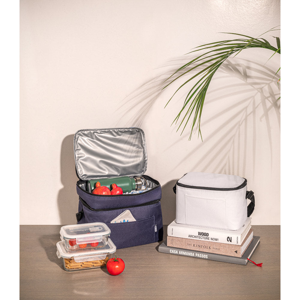 CANCUN - Borsa Termica in Poliestere Riciclato 600D con Cinghia Regolabile 7 L - Cod. 92380