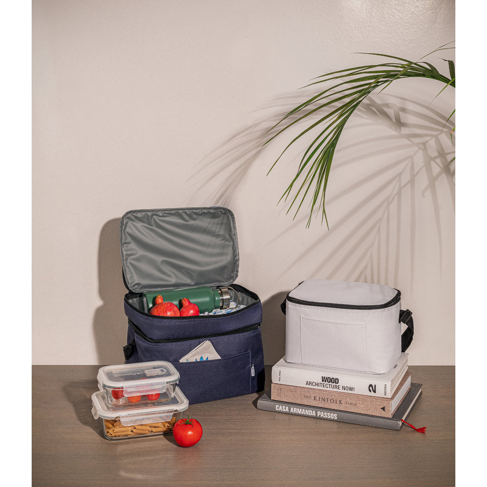 CANCUN LARGE - Borsa Termica in Poliestere Riciclato 600D con Tracolla Regolabile 14 L - Cod. 92395