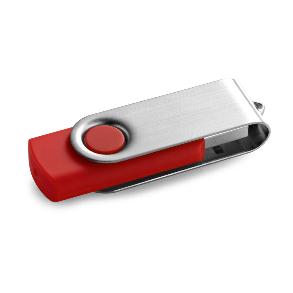 CLAUDIUS 16GB - Chiavetta USB da 16 GB con Clip in Metallo - Cod. 97433