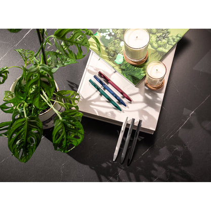 CLINT - Penna in Alluminio Riciclato (100% rAL) con Finitura in Gomma - Cod. 91944