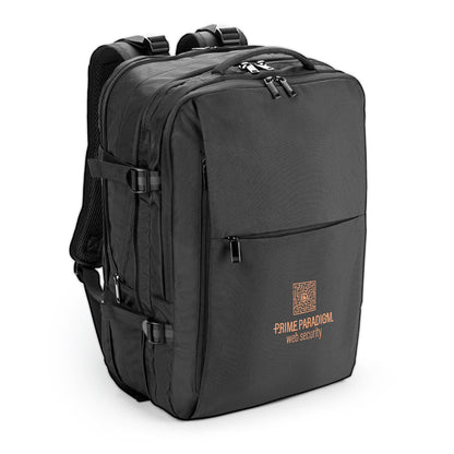 DALLAS - Zaino da Viaggio in Poliestere 600D Riciclato ad Alta Densità per Laptop da 17,3" - Cod. 92318